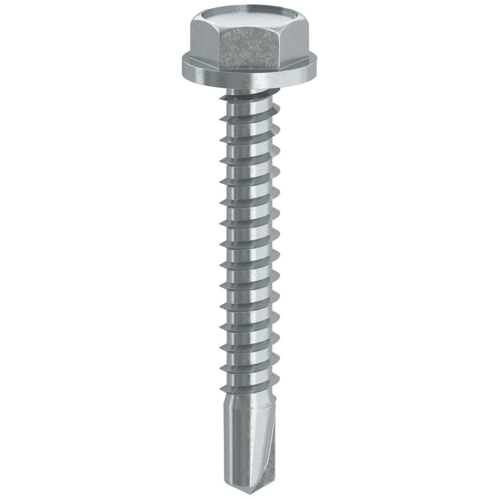 100pz tirafondi autoperforante testa esagonale 6,3x130 ambrovit cod:ferx.50137