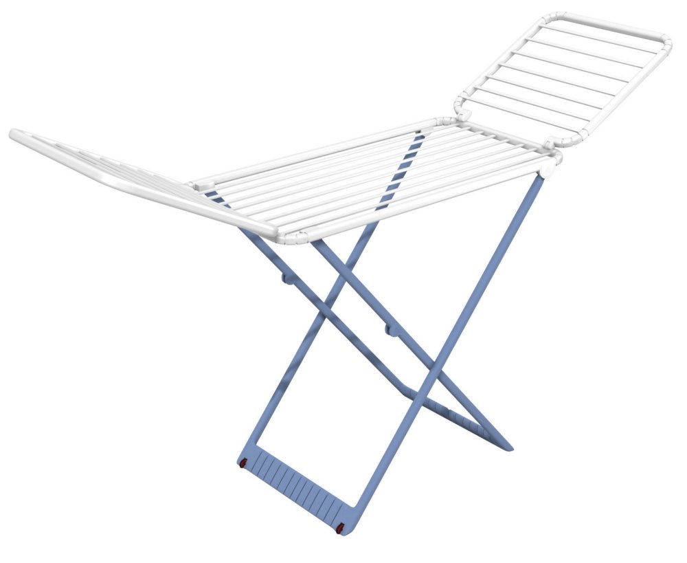 2pz stendibiancheria cavalletto perla gimi con ruote cod:ferx.50350