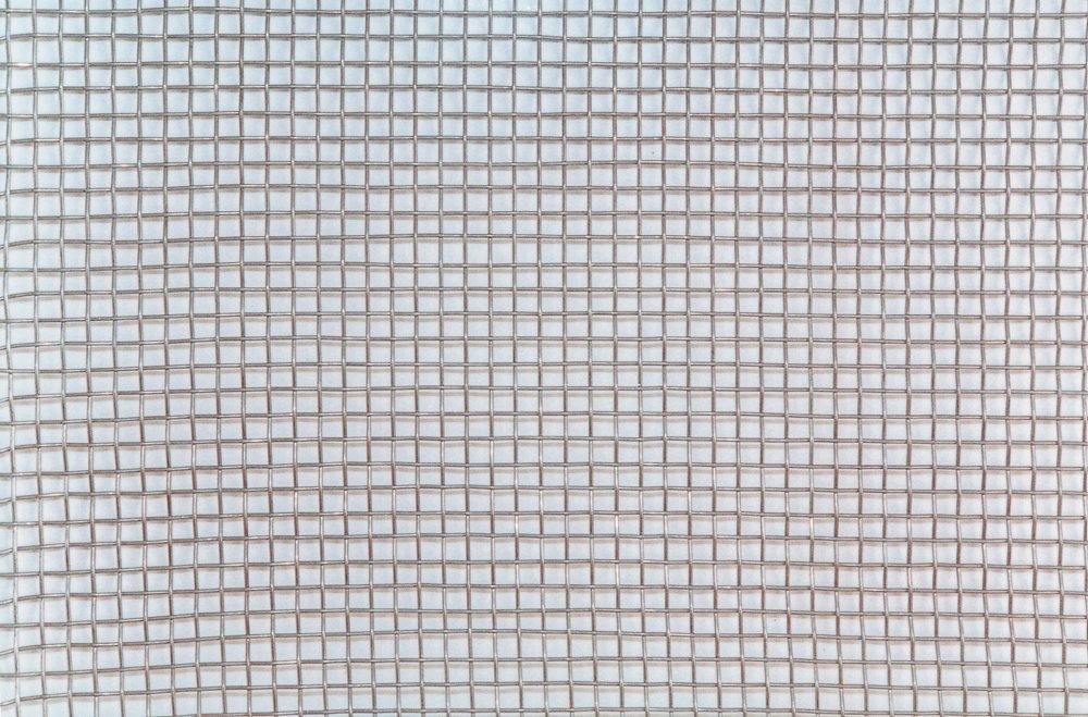 30kg tela quadra in acciao zincato foro 1x1 mm altezza h 50 cm filo 0,6mm cod:ferx.5058