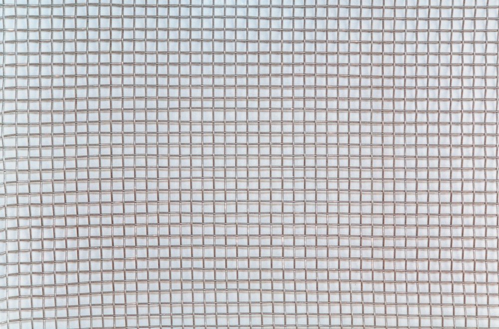 30kg tela quadra in acciao zincato foro 1x1 mm altezza h 100 cm filo 0,6mm cod:ferx.5061
