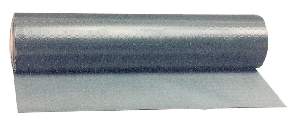 25mq copripavimento pvc 1 mm bolli h 100 cm nero cod:ferx.55886