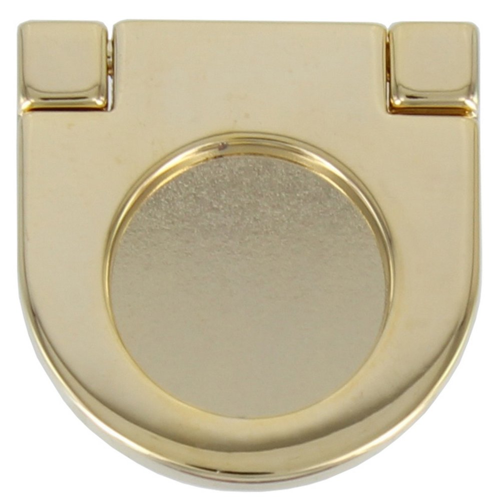 25pz maniglia incasso art. e3262 mm.36x36 oro lucido cod:ferx.56104