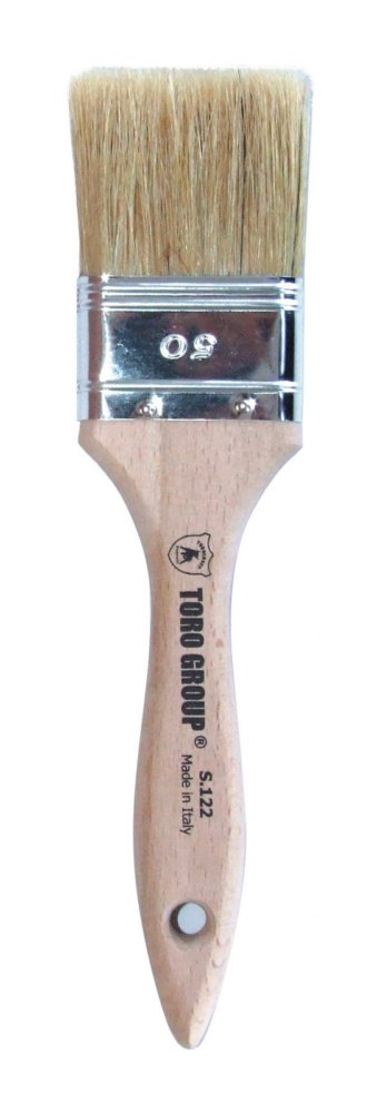 12pz pennellessa bionda manico legno s.122 mm.60 cod:ferx.56867