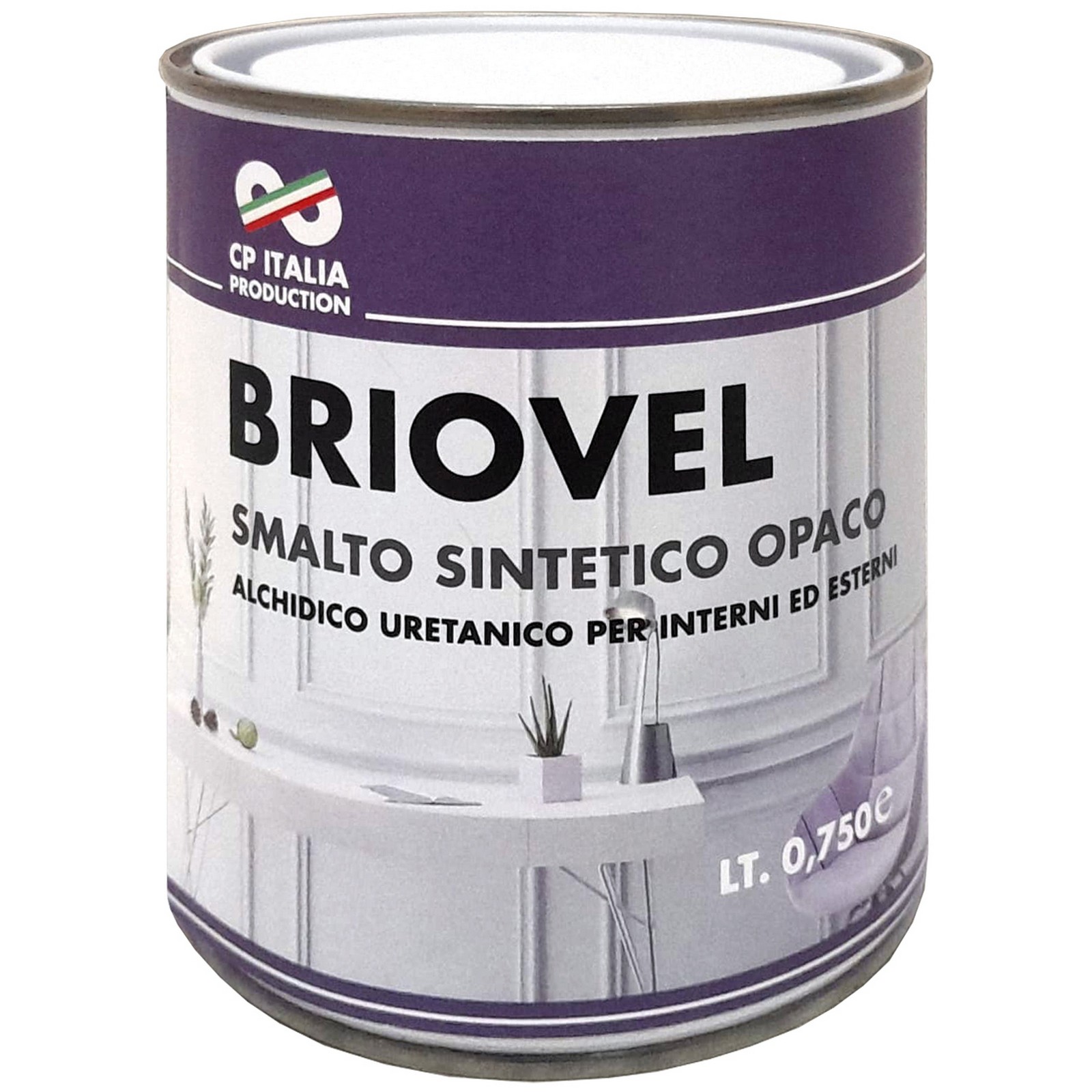 Image of 6pz smalto briovel litri.0,750 nero cod:ferx.57172