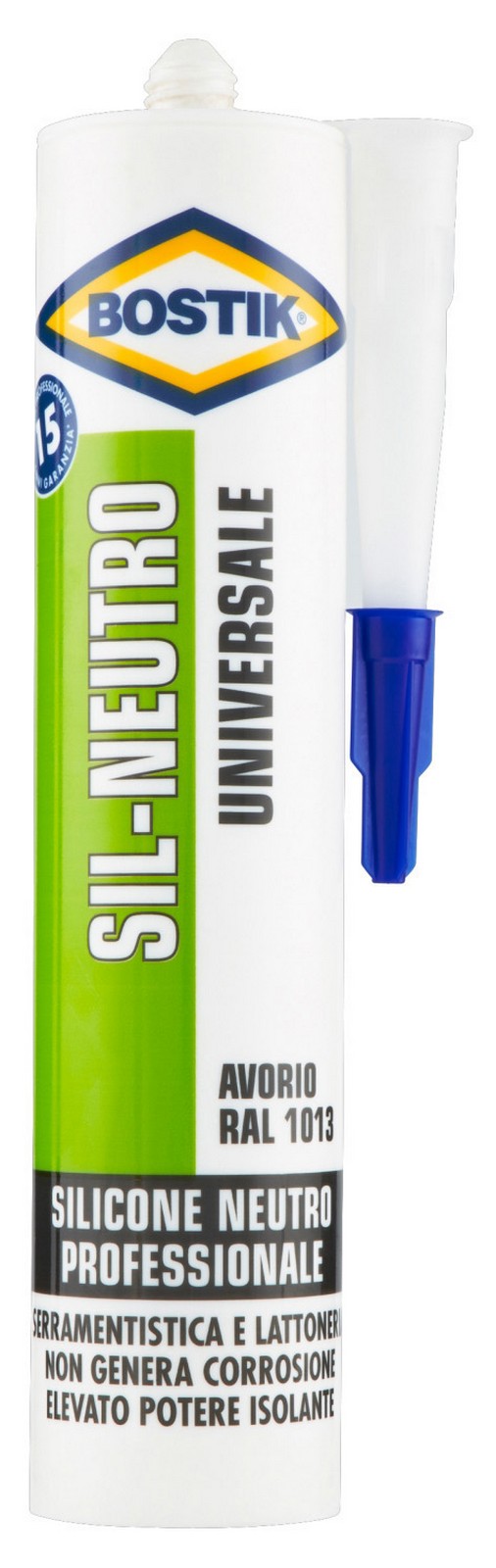 Image of 12pz bostik silicone neutro 300 ml avorio cod:ferx.60113