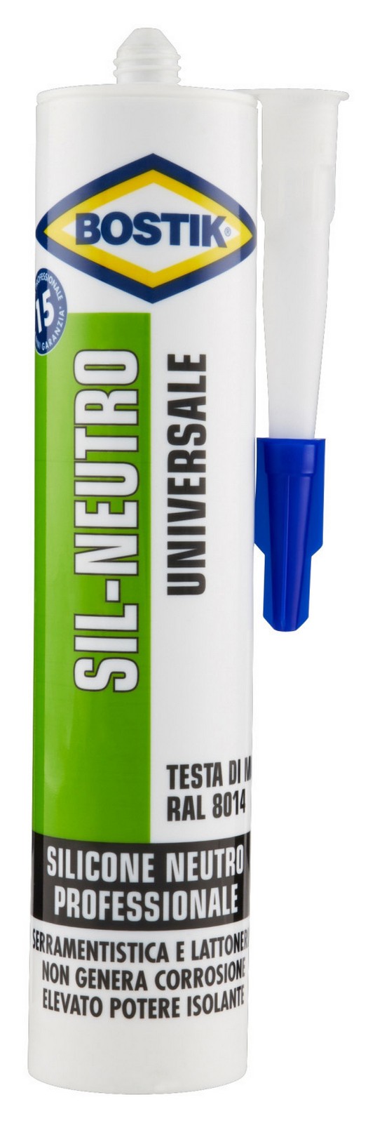 Image of 12pz bostik silicone neutro 300 ml testa di moro cod:ferx.60123