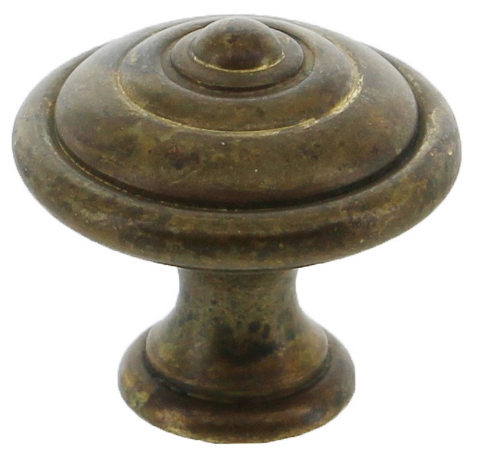Image of 5blister blister pomolo anticata 24499 mm.25 in ottone finitura antico (pz.2) cod:ferx.60215