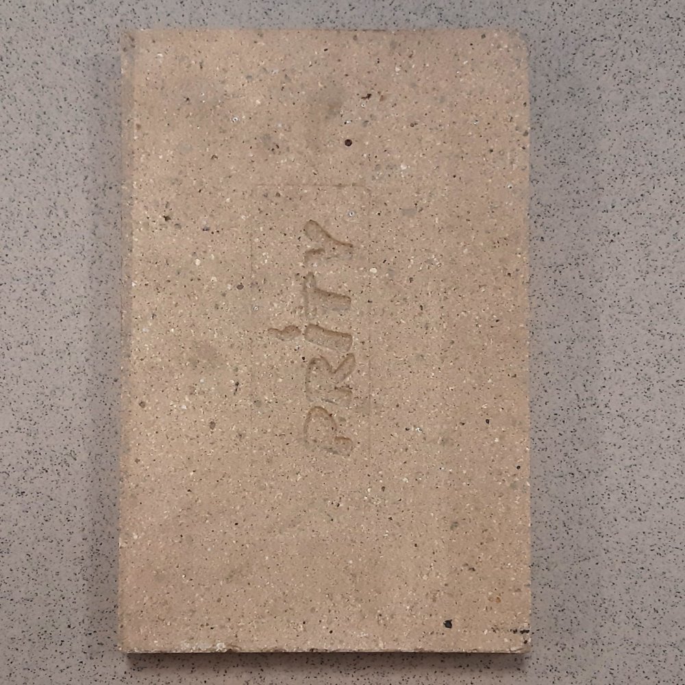 mattone posteriore misura 18,5x30x3 cm per stufa a legna con forno fime cod:ferx.603155