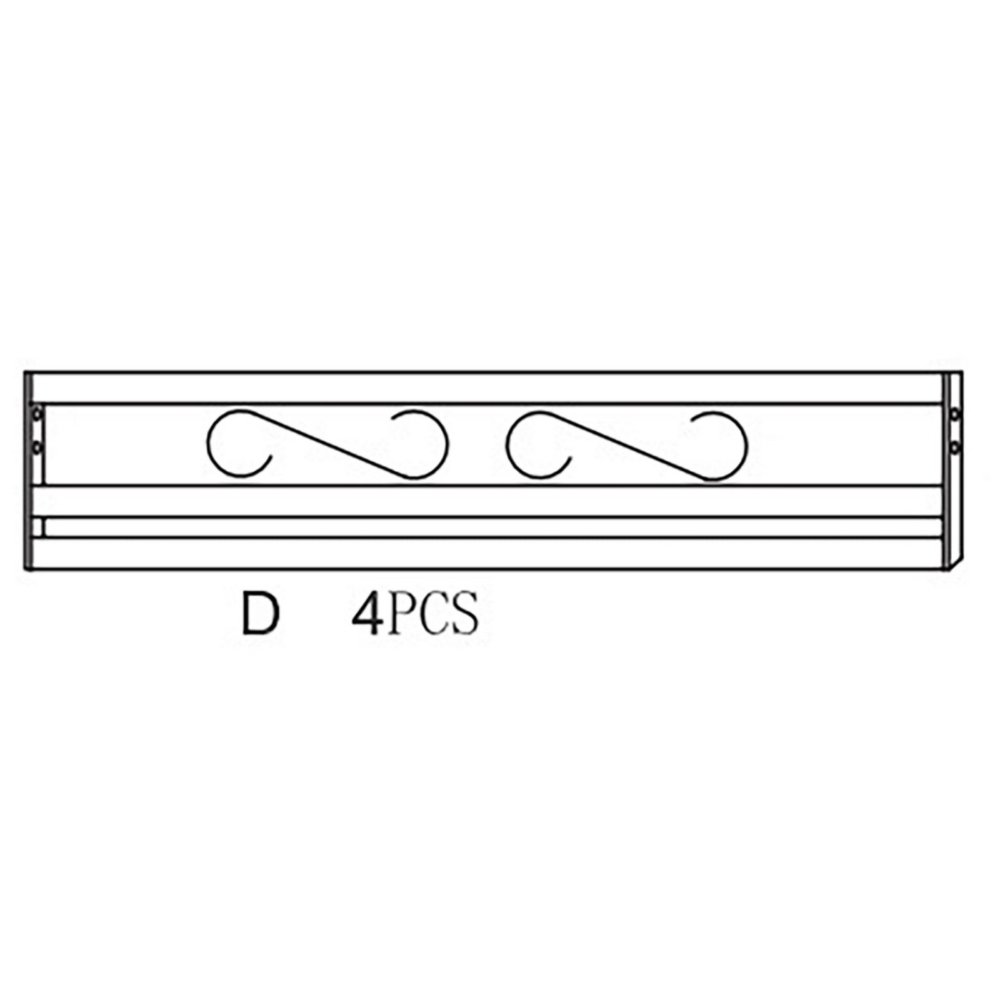 trave d per gazebo in acciaio mt.3x4 armonia yf-3246 cod:ferx.603459