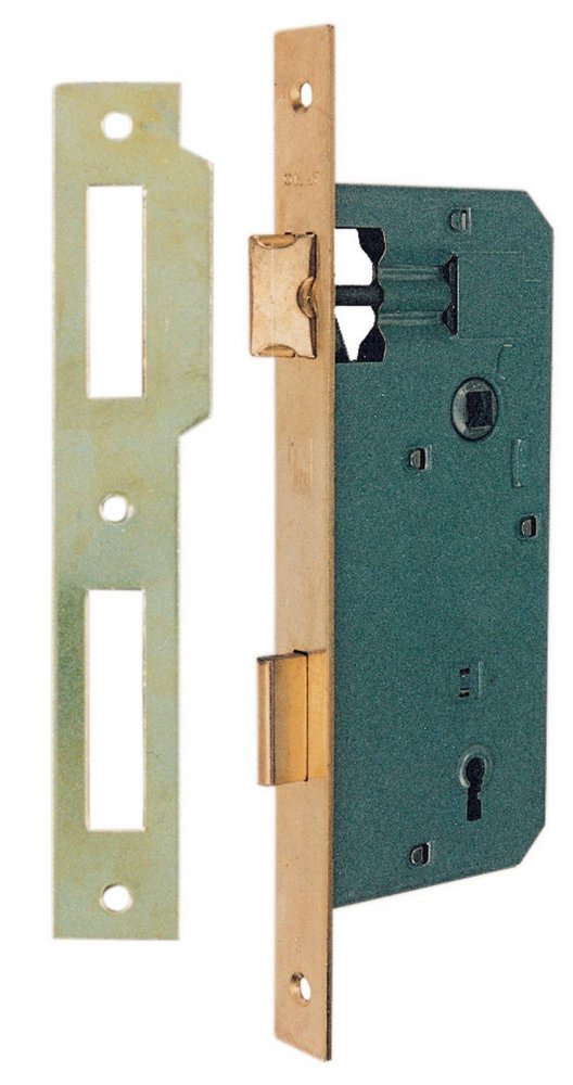 5blister blister patent serratura q.8/90 ottonata da 50 cod:ferx.66273