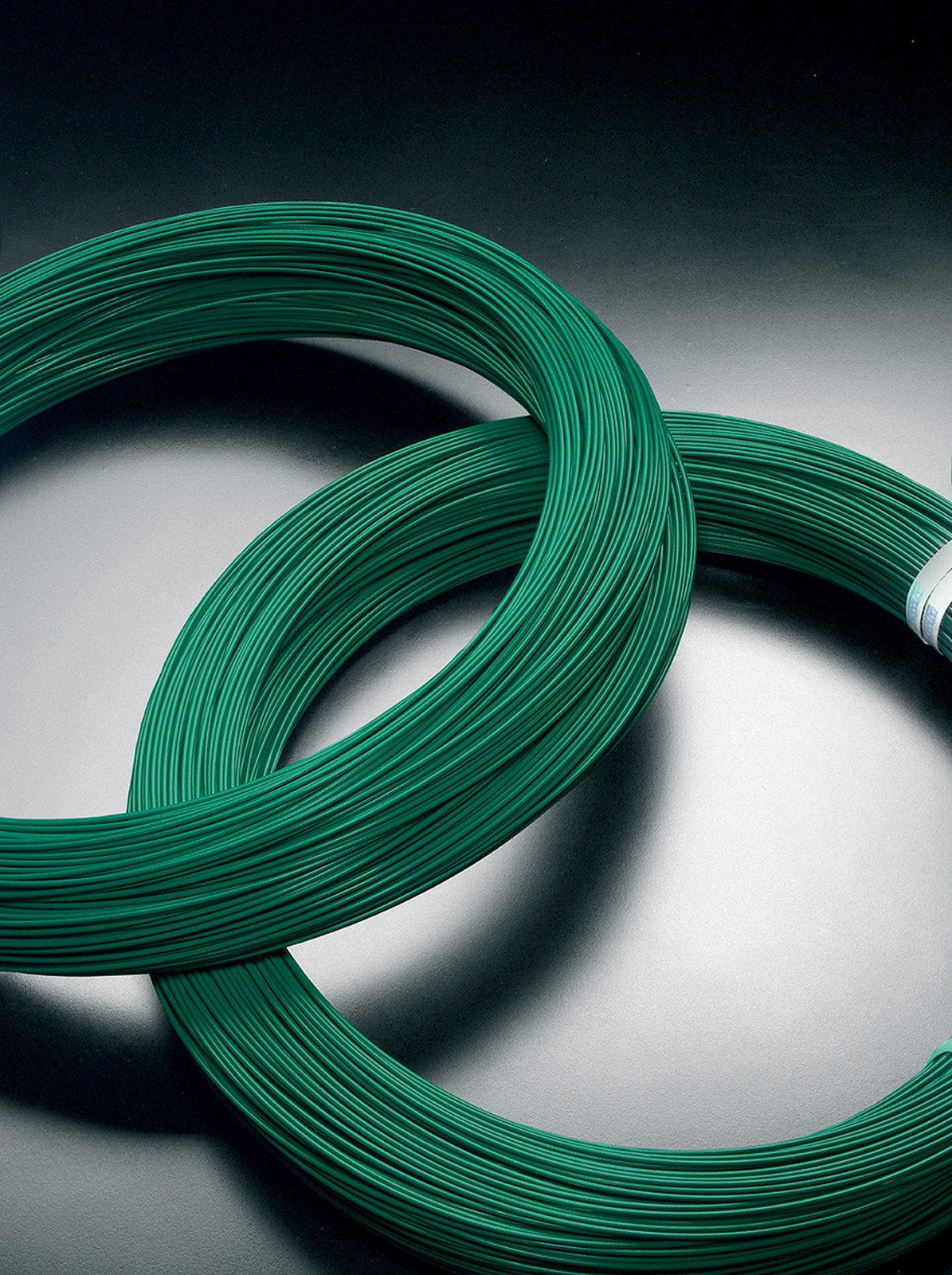 Image of 30kg filo di tensione plastificato per rete per recinzione diametro 2,6 mm verde 30kg 900 mt cod:ferx.8580