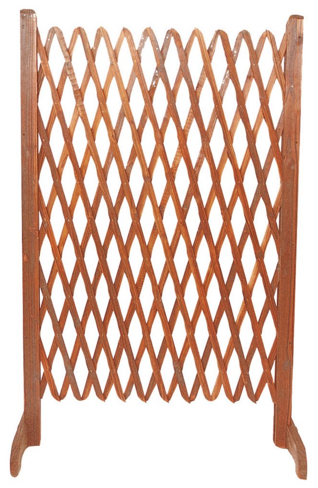 2pz steccato in legno trattato con base cm.140x120h cod:ferx.8783