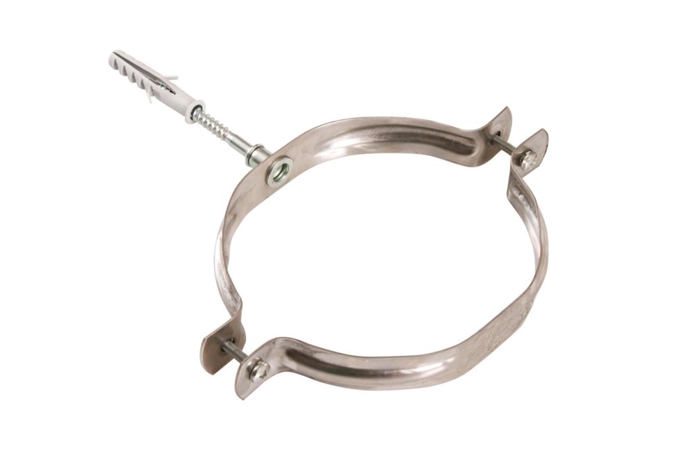 10pz collari inox per tubi stufa cm.12 cod:ferx.8964