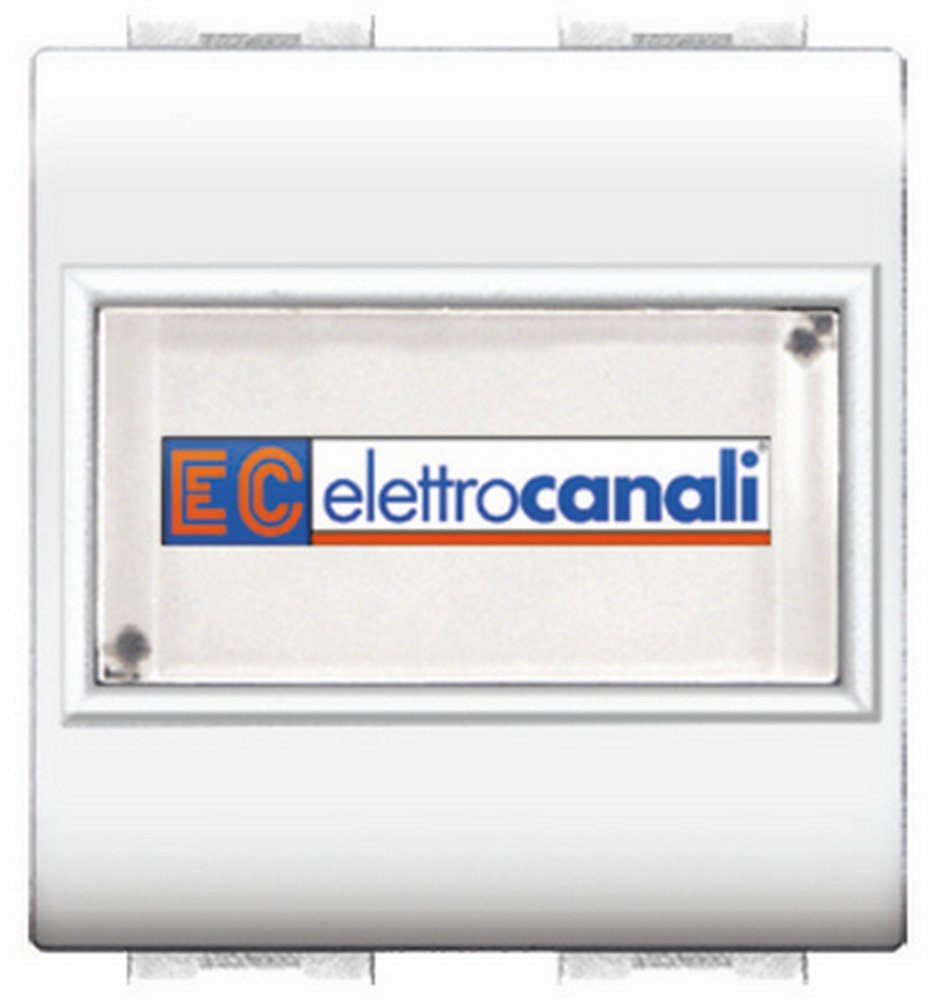 6pz life art. 4025 pulsante con portanome bianco cod:ferx.89984