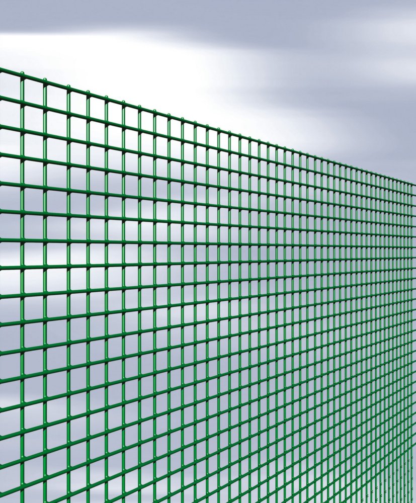 1 pz rete quadraplastificata elettrosaldata plasticata 12x12 h.60 ml.25 cod:ferx.9219