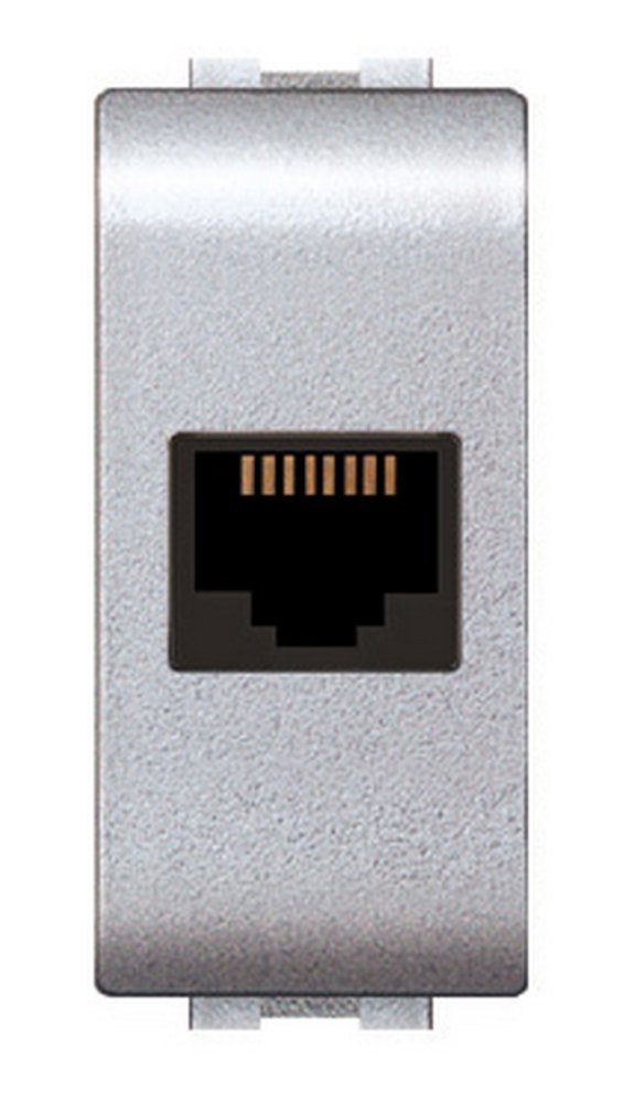 12pz life art. 4084tec presa telefono rj11 plug6/4a cod:ferx.92221
