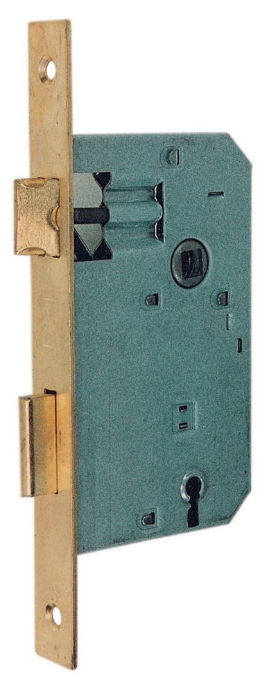10pz patent serratura quadro 8/70 ottonata da 40* senza gaccia cod:ferx.9230