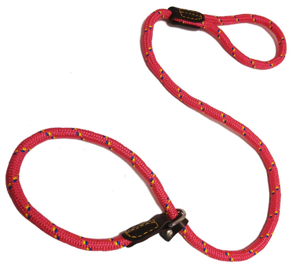 6pz guinzaglio nylon tondo strangolo largh. mm 12 cod:ferx.92698