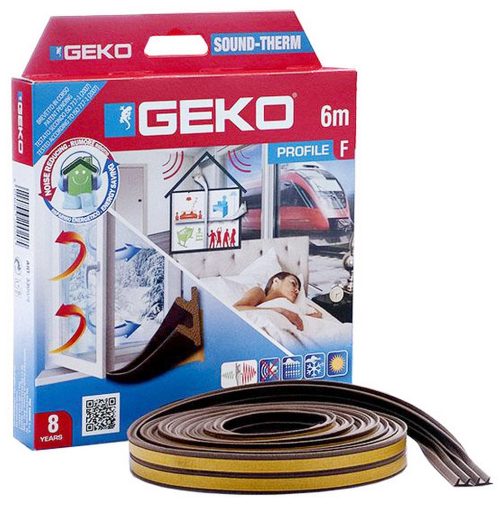 12pz guarnizione termica ed acustica 6 m marrone cod:ferx.94537