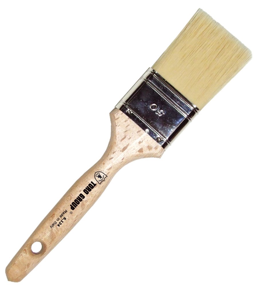 12pz pennellessa mista manico in legno legno s.124 mm 40 cod:ferx.94826