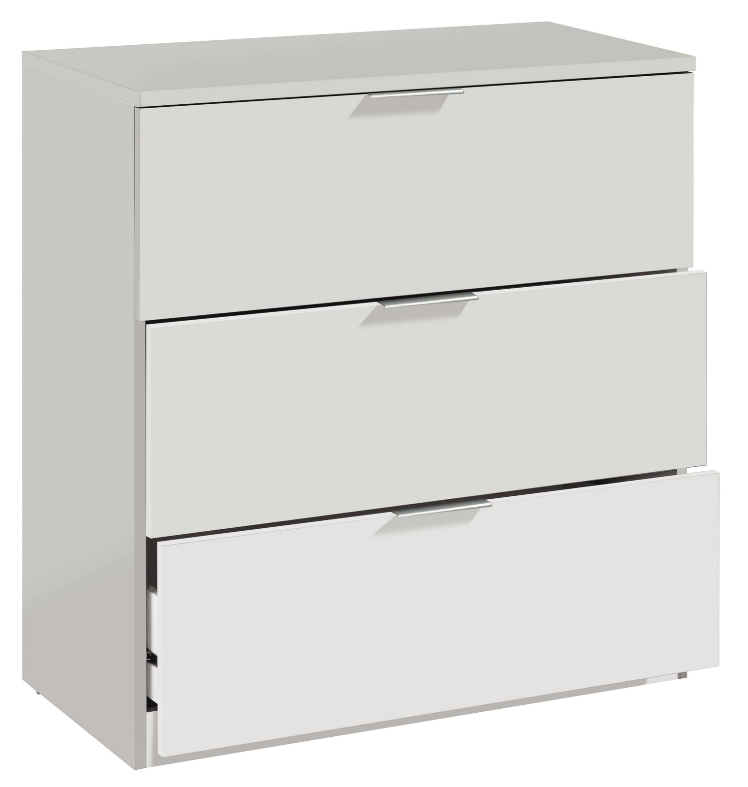 Image of kit cassettone 3 cassetti 80x38x77 bianco cod:ferx.95013