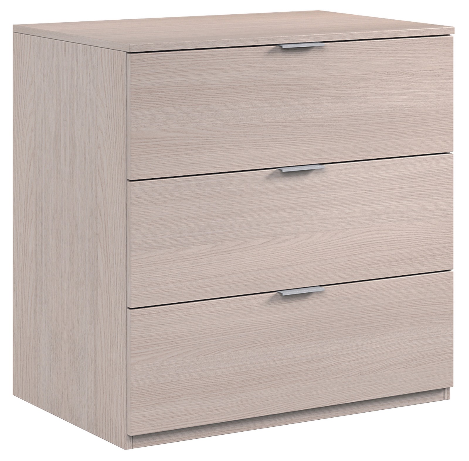 Image of kit cassettone 3 cassetti 80x38x77 rovere chiaro cod:ferx.95014