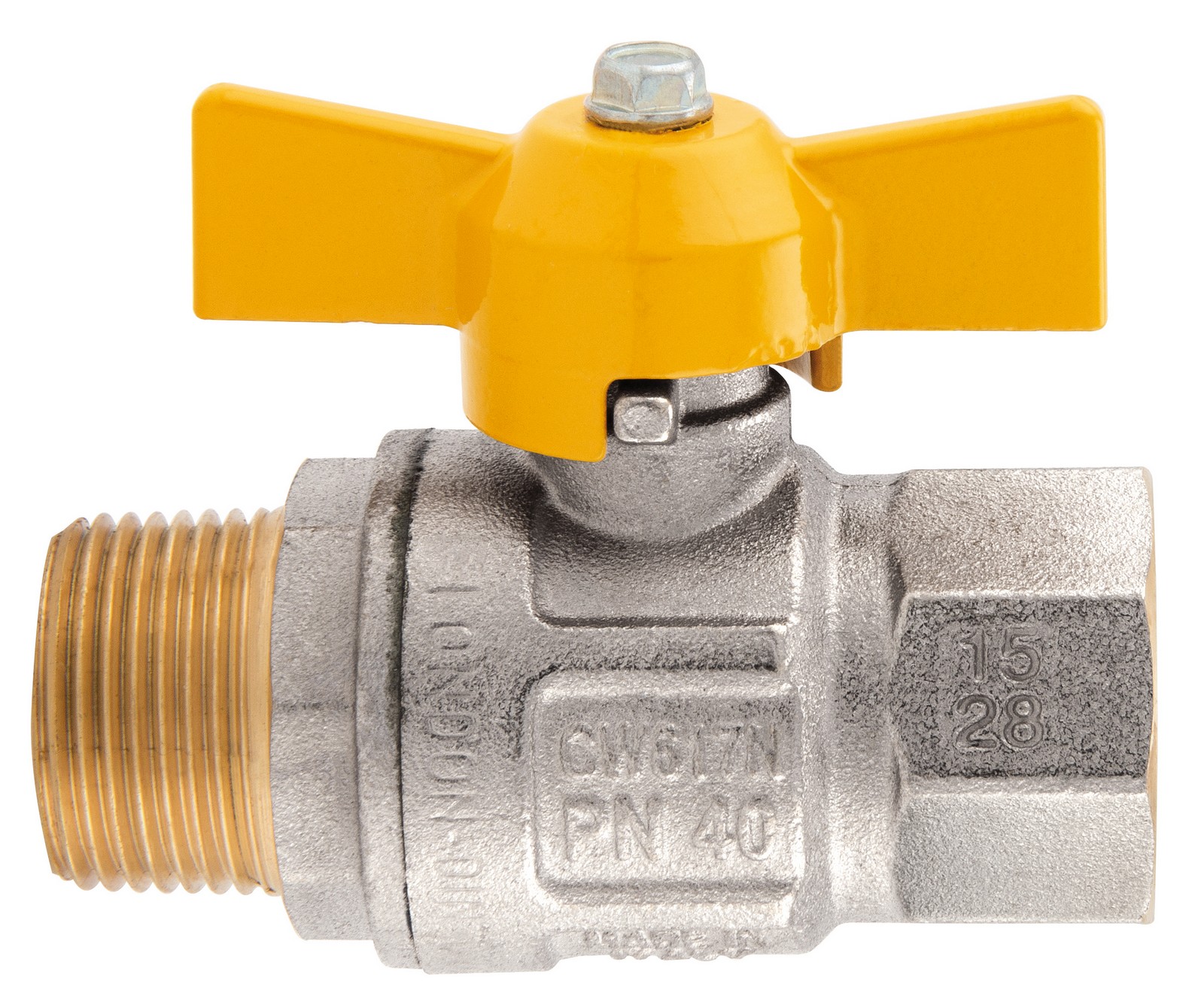 Image of 10pz itap art.069 valvola a sfera per gas mf gr. 1/2 cod:ferx.95281