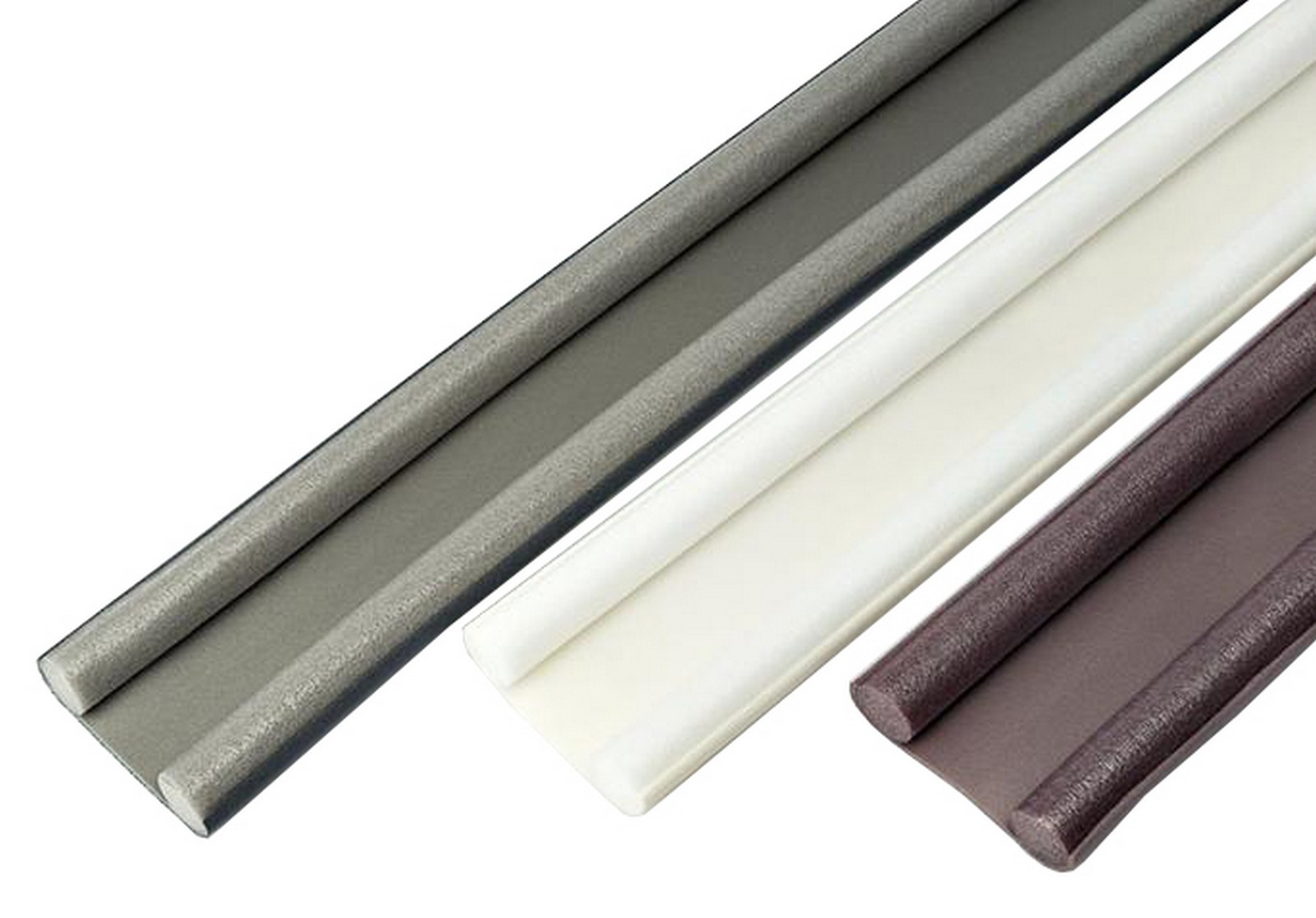 Image of 6pz paraspifferi sottoporta doppio 95 cm marrone cod:ferx.95568