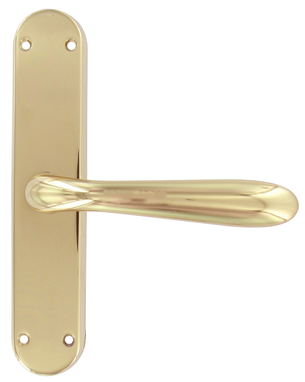 Image of 2pz cremonese goccia cremonese impugnatura maniglia con fori, in lega.finitura oro lucido cod:ferx.9557