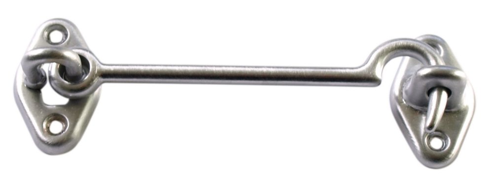 25pz ganci fermafinestre cromo satinato lunghezza mm 100 cod:ferx.95625