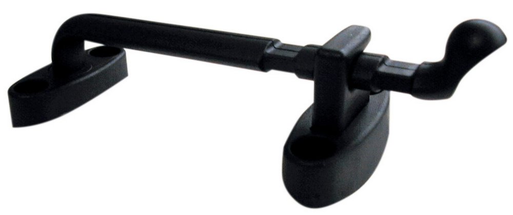 4blister blister fermaimposte "bruco" plastica nera (pz.2) cod:ferx.95836