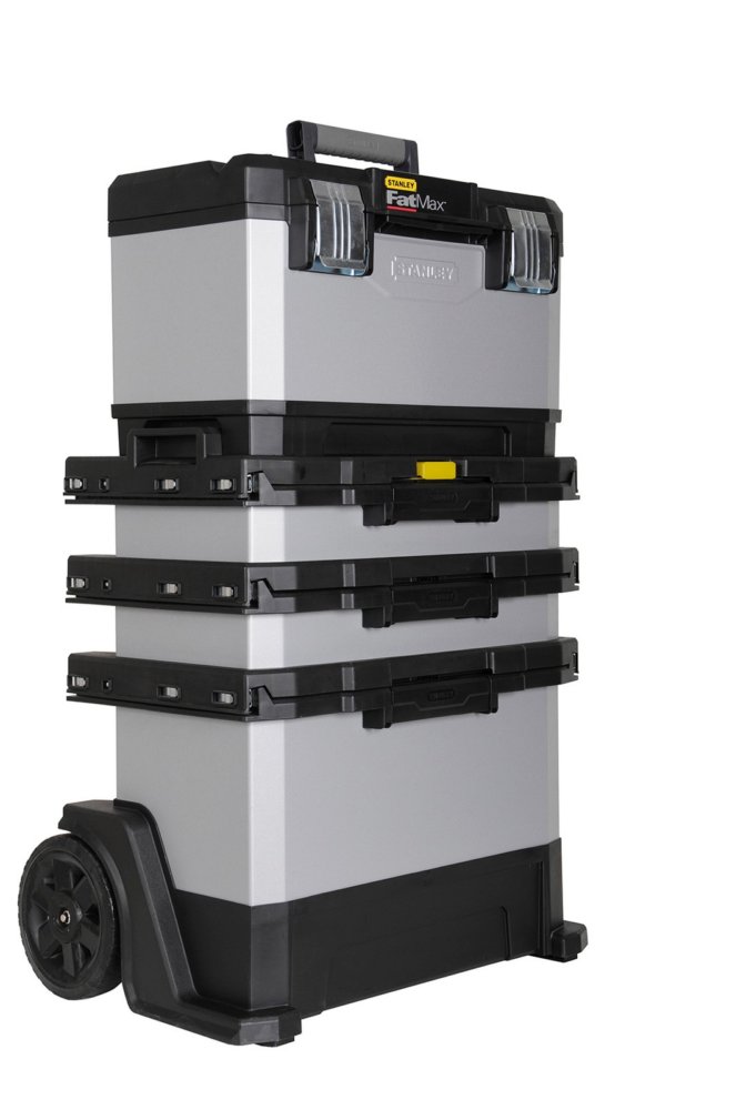carrello portautensili con 2 cassetti in metallo e polipropilene 1-95-622 cod:ferx.96154
