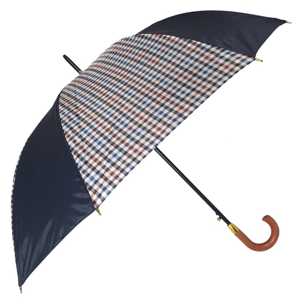 12pz ombrello automatico lungo g525 assortito cod:ferx.96297