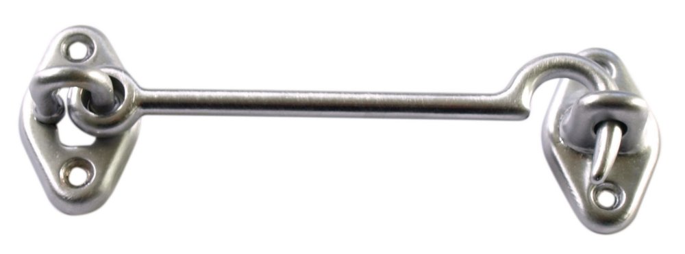 5blister gancio fermafinestre cromo satinato lunghezza mm 100 cod:ferx.96318