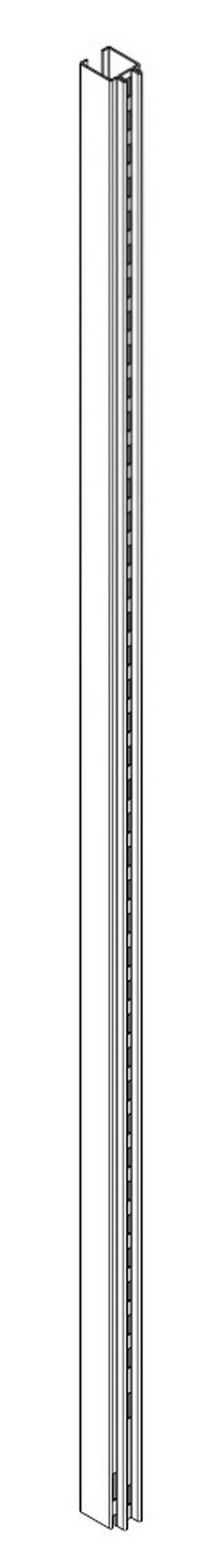 Image of zaf scaffalatura piantana per parete grigia cm 9x252h cod:ferx.96357