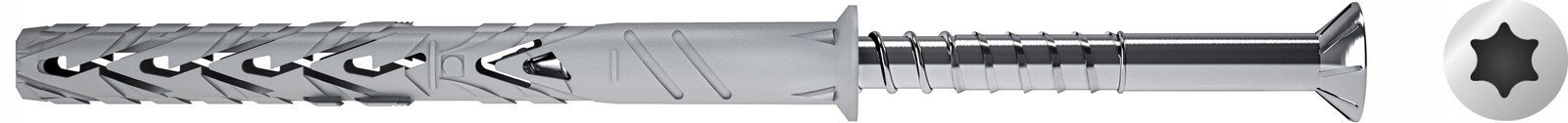 Image of 50pz elematic tassello t66v 10x 80 con vite torx cod:ferx.97111