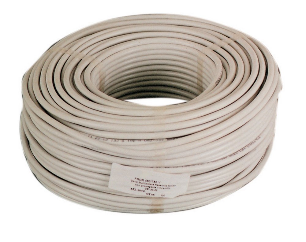 100mt cavo elettrico sezione 3x2,5 bianco ho5vv f cod:ferx.97445