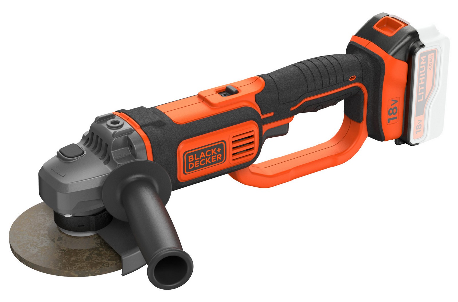 Image of smerigliatrice b+d bcg720n 18v senza batteria cod:ferx.98198