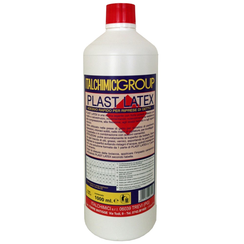 12pz adesivo rapido x riprese di getto plastlatex lt. 1 cod:ferx.98489