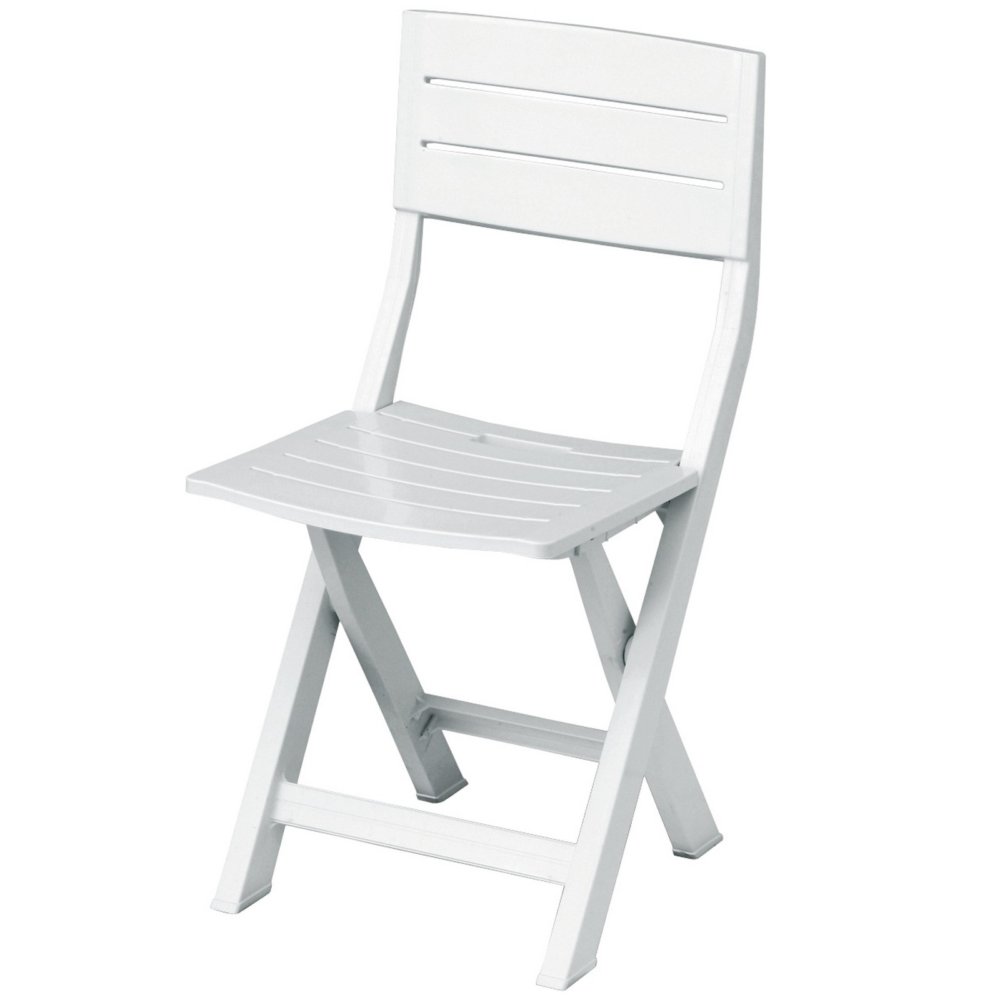 4pz poltrona resina pieghevole gilda bianca cod:ferx.99542