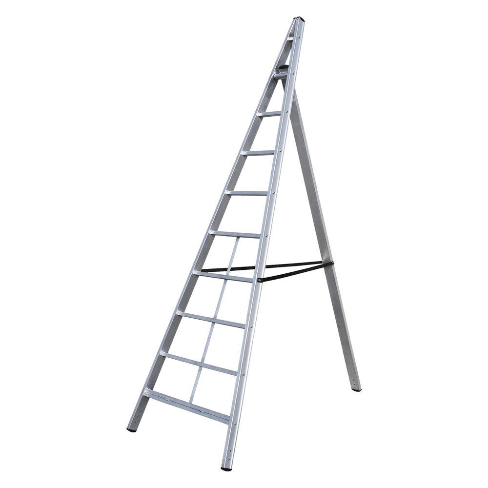 scala agricola triangolare 'trittika' 10 gradini - h. 333 cod:ferx.103464nlm