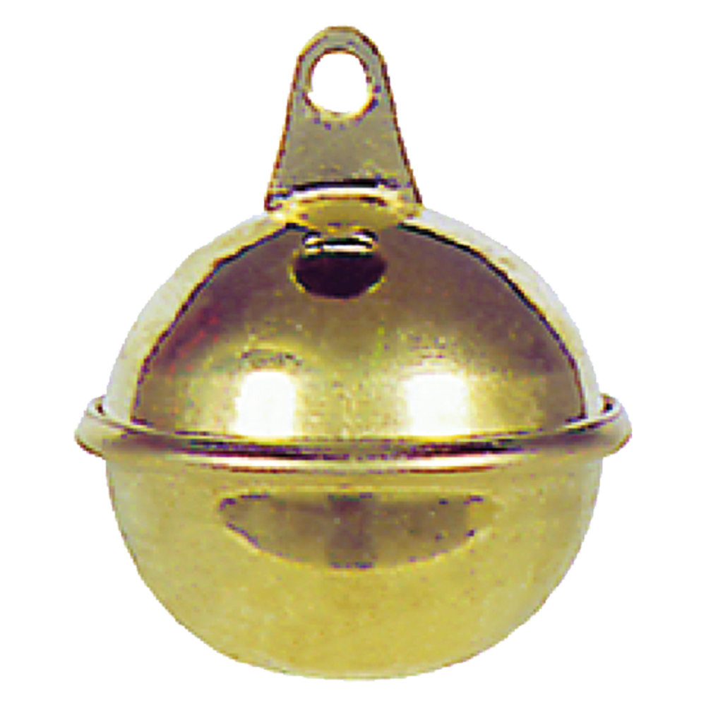 12pz sonagli in ottone lucido ø mm 32 cod:ferx.605386nlm