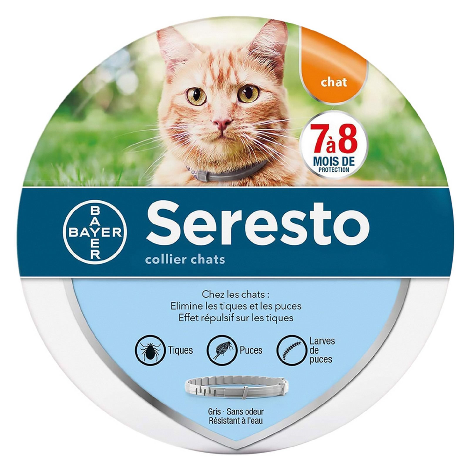 Image of Collare Antiparassitario &#39;Seresto&#39; Per Cani Fino A 8 Kg Cm. 38