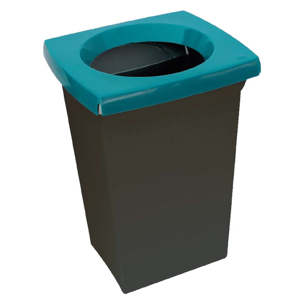 bidone immondizia raccolta dispositivi protezione lt 50 - cm 43 x 39 x h.66 cod:ferx.8034480nlm