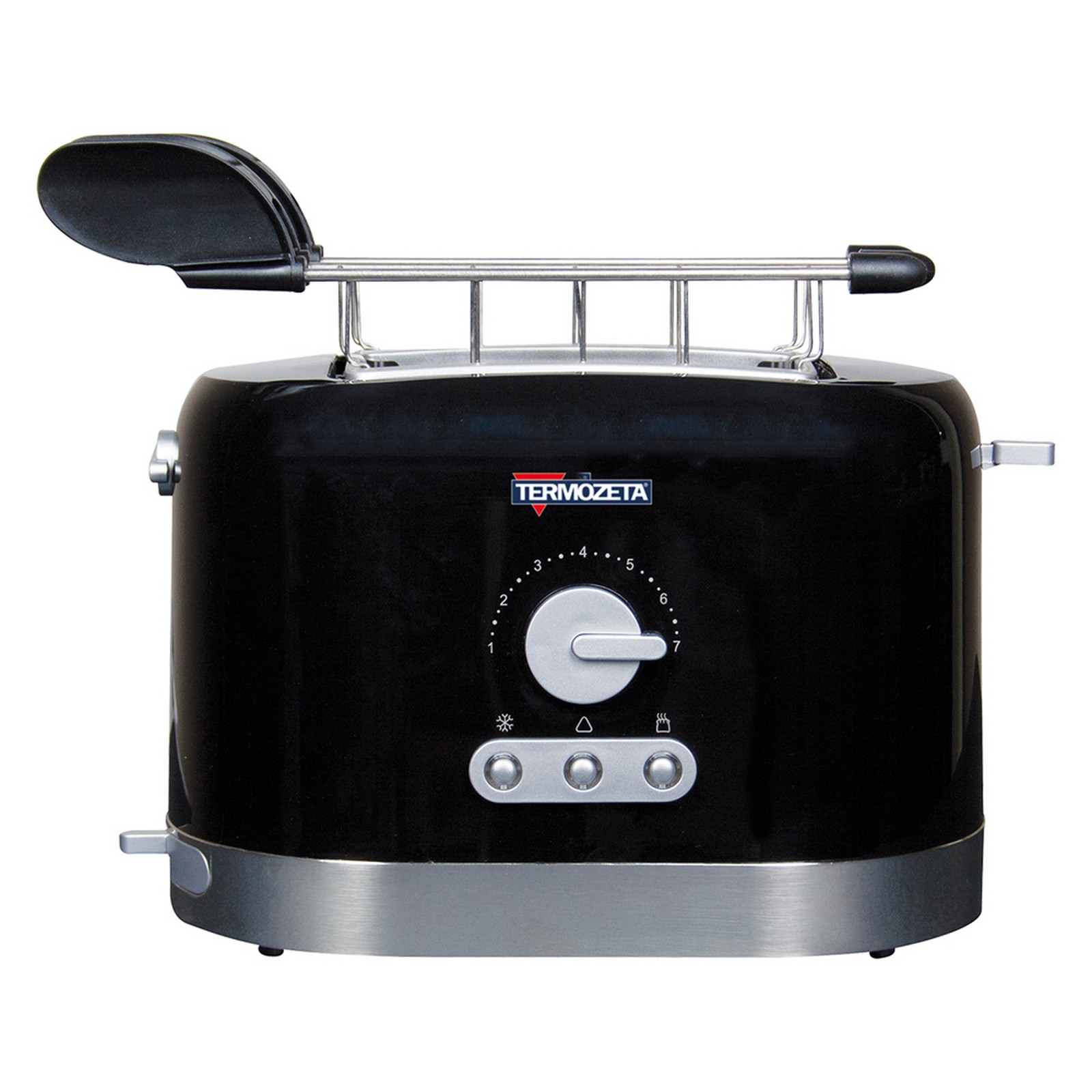 Image of tostapane &#39;nero inox&#39; 870 w cod:ferx.8031195nlm
