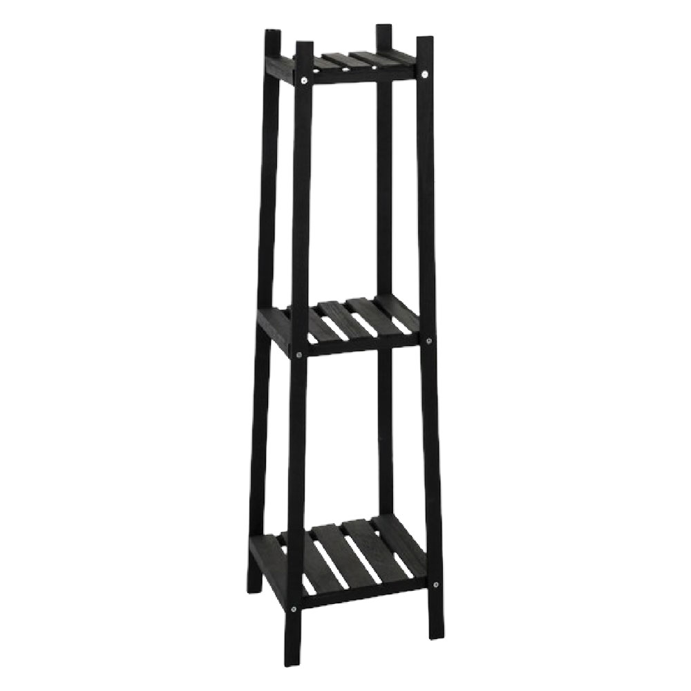 colonna arredo con ripiani cm 30 x 30 x h 108 - 3 mensole cod:ferx.8050450nlm