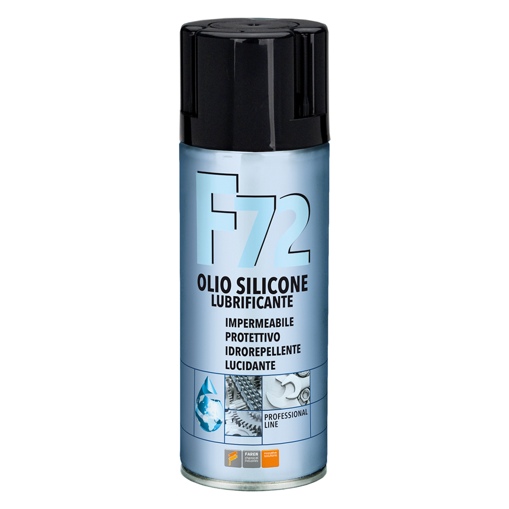 12pz olio di silicone spray 'f72' ml 400 cod:ferx.900278nlm