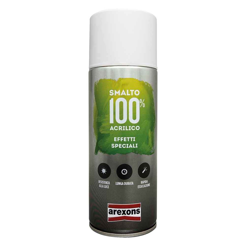 6pz smalto spray effetto metallizzato ml. 400 - argento cod:ferx.901843nlm