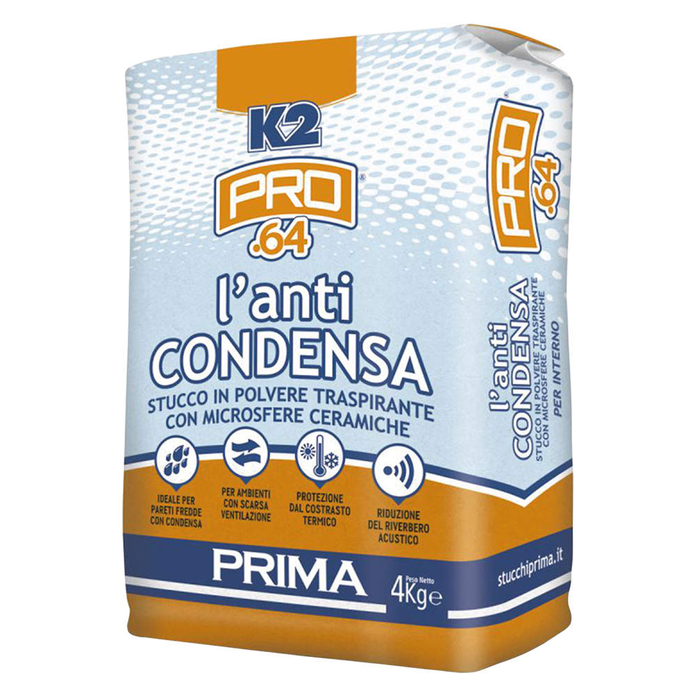 4pz stucco in polvere 'anticondensa' kg. 4 cod:ferx.902646nlm