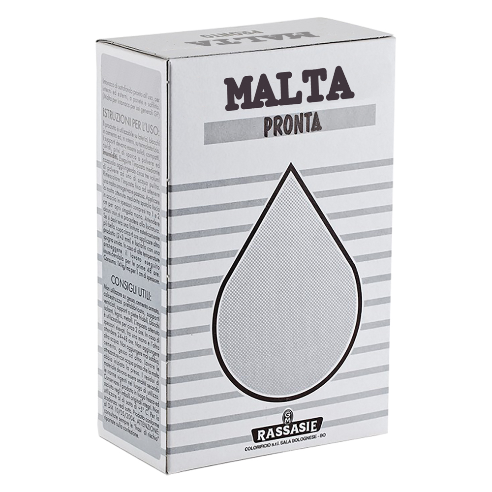 12pz malta pronta grigia kg. 1 cod:ferx.904120nlm